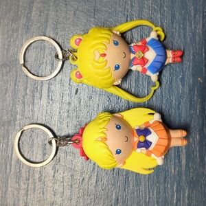 2 Sailor Moon 3d Keychain